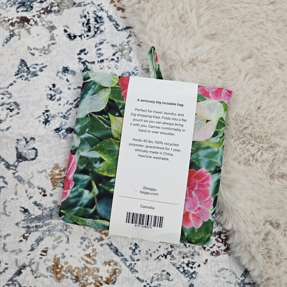 Baggu Big Reusable Bag Camellia - Picture 2 of 2